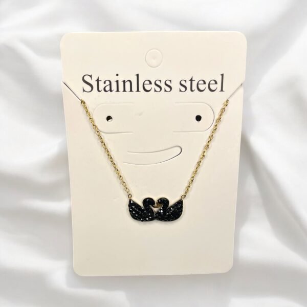 JW-016 Black Color Fashion Necklace