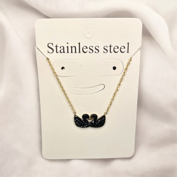 JW-016 Black Color Fashion Necklace - Image 2